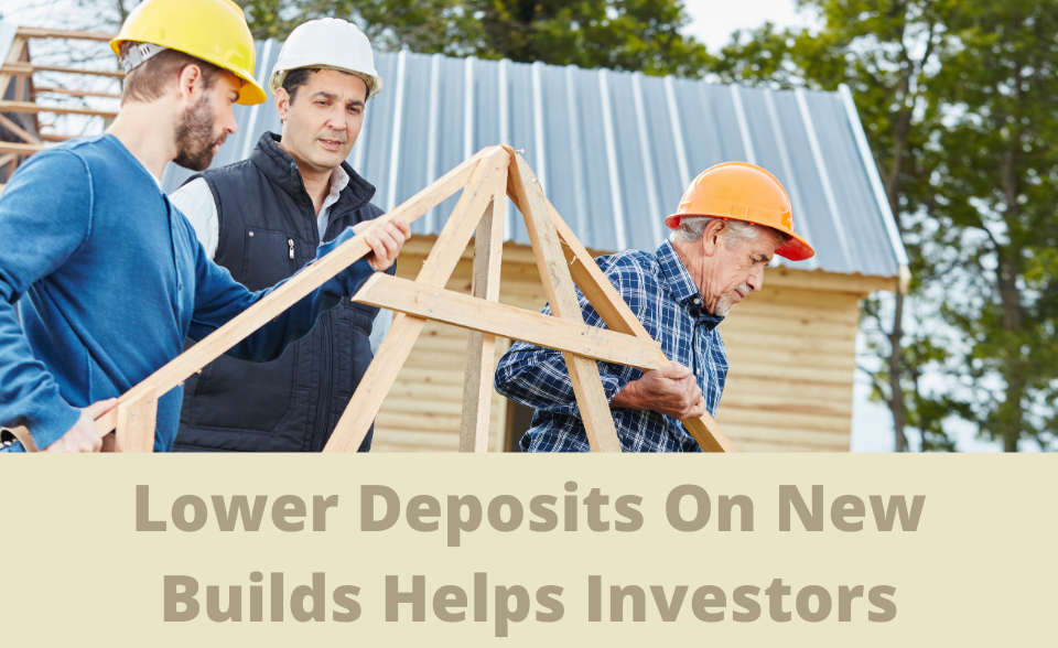 Property Investors Now Buying New Builds With Lower Deposits